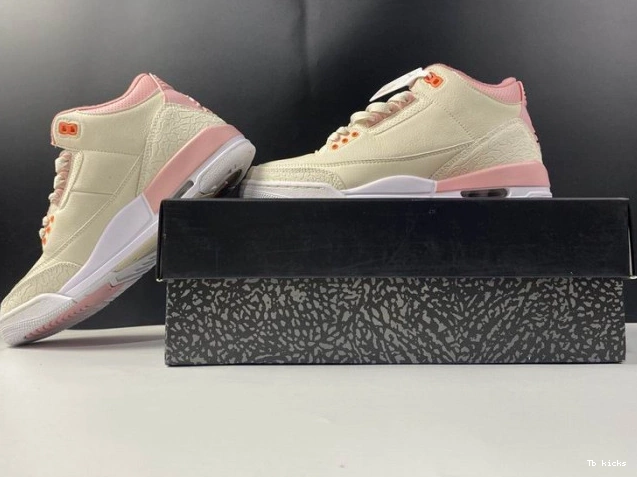Rep TBK (W) Sail Jordan Air Pink Retro 3 Rust CK9246-116 0705